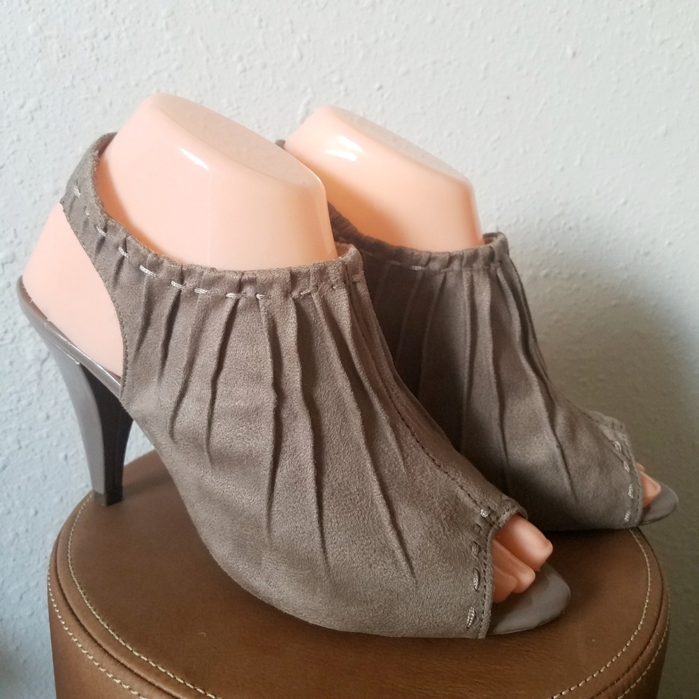 CATO Peep-toe Slingback Heels Womens Sz 7